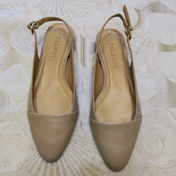 Talbots Shoes - TALBOTS" Edison" slingbacks "NWOT"